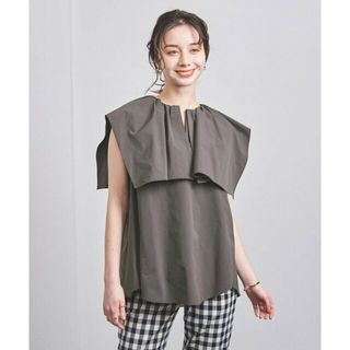 ユナイテッドアローズ(UNITED ARROWS)の【DK.GRAY】TFT ギャザークルーネック ブラウス(シャツ/ブラウス(長袖/七分))