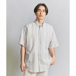 ビューティアンドユースユナイテッドアローズ(BEAUTY&YOUTH UNITED ARROWS)の【BEIGE】【別注】 <5525gallery> SUCKER SHORT SLEEVE/シャツ(シャツ)