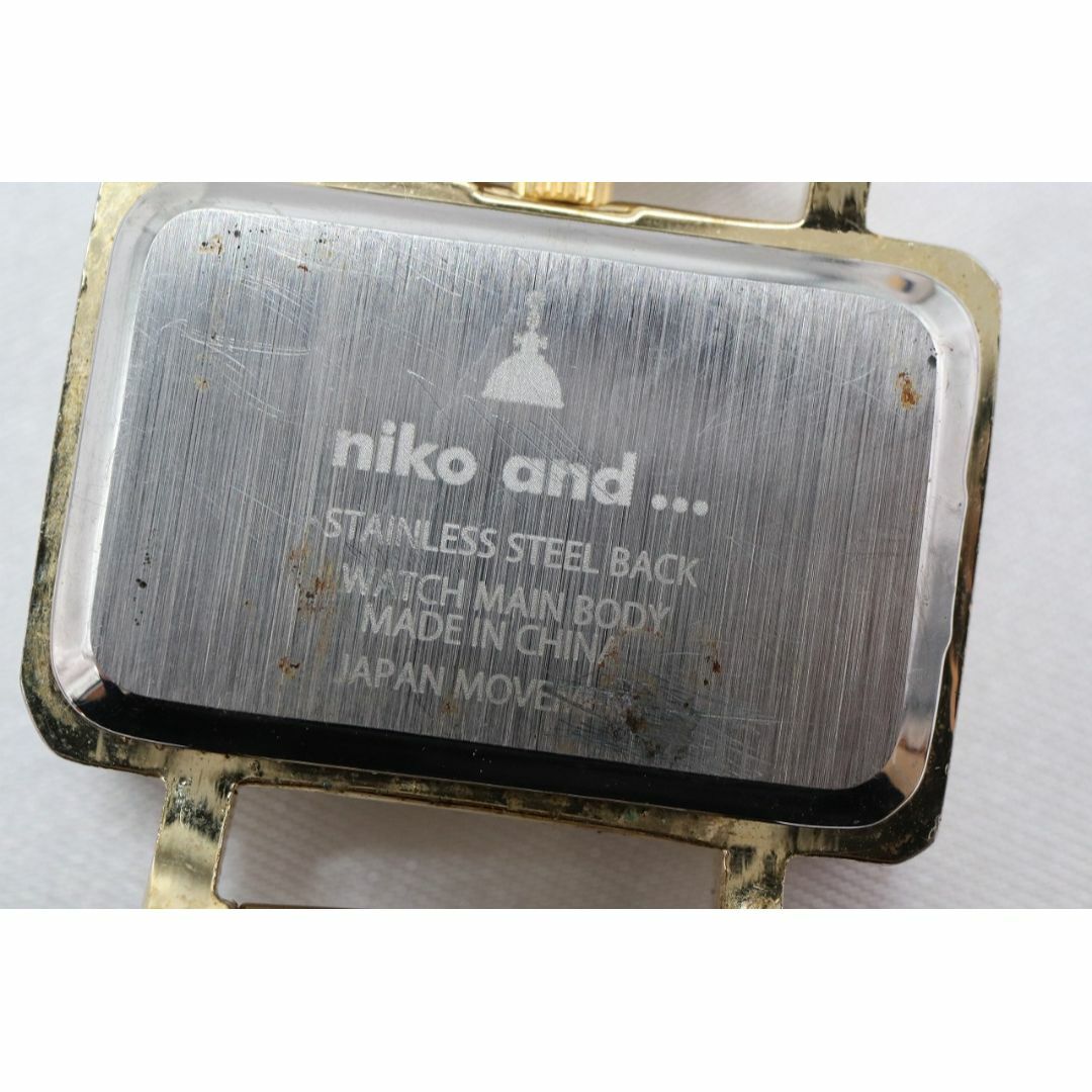 niko and...(ニコアンド)の【W125-13】動作品 電池交換済 niko and... ニコアンド 腕時計 レディースのファッション小物(腕時計)の商品写真