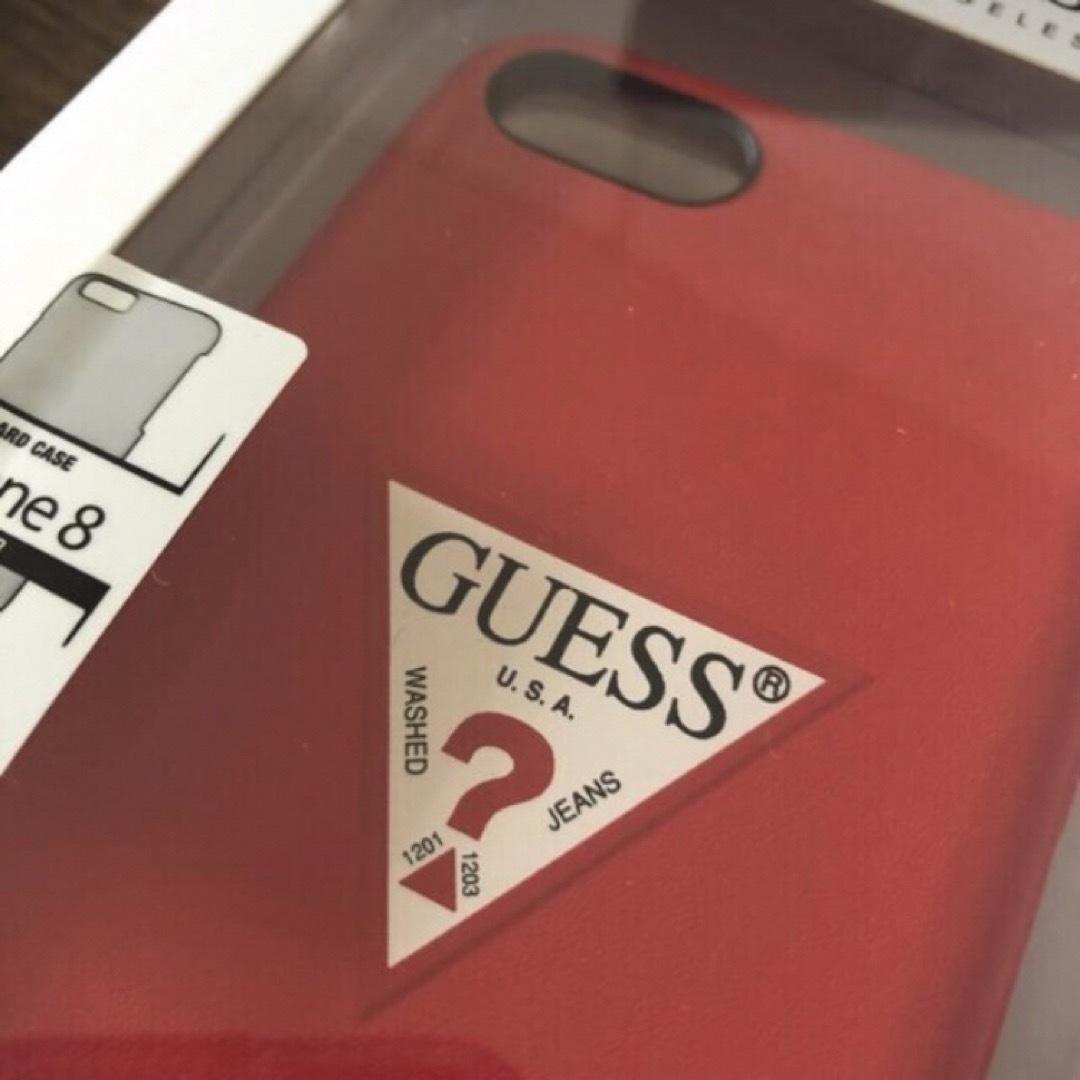 GUESS(ゲス)の新品未開封　guess iPhone7 iPhone8 ケース  スマホ/家電/カメラのスマホアクセサリー(iPhoneケース)の商品写真