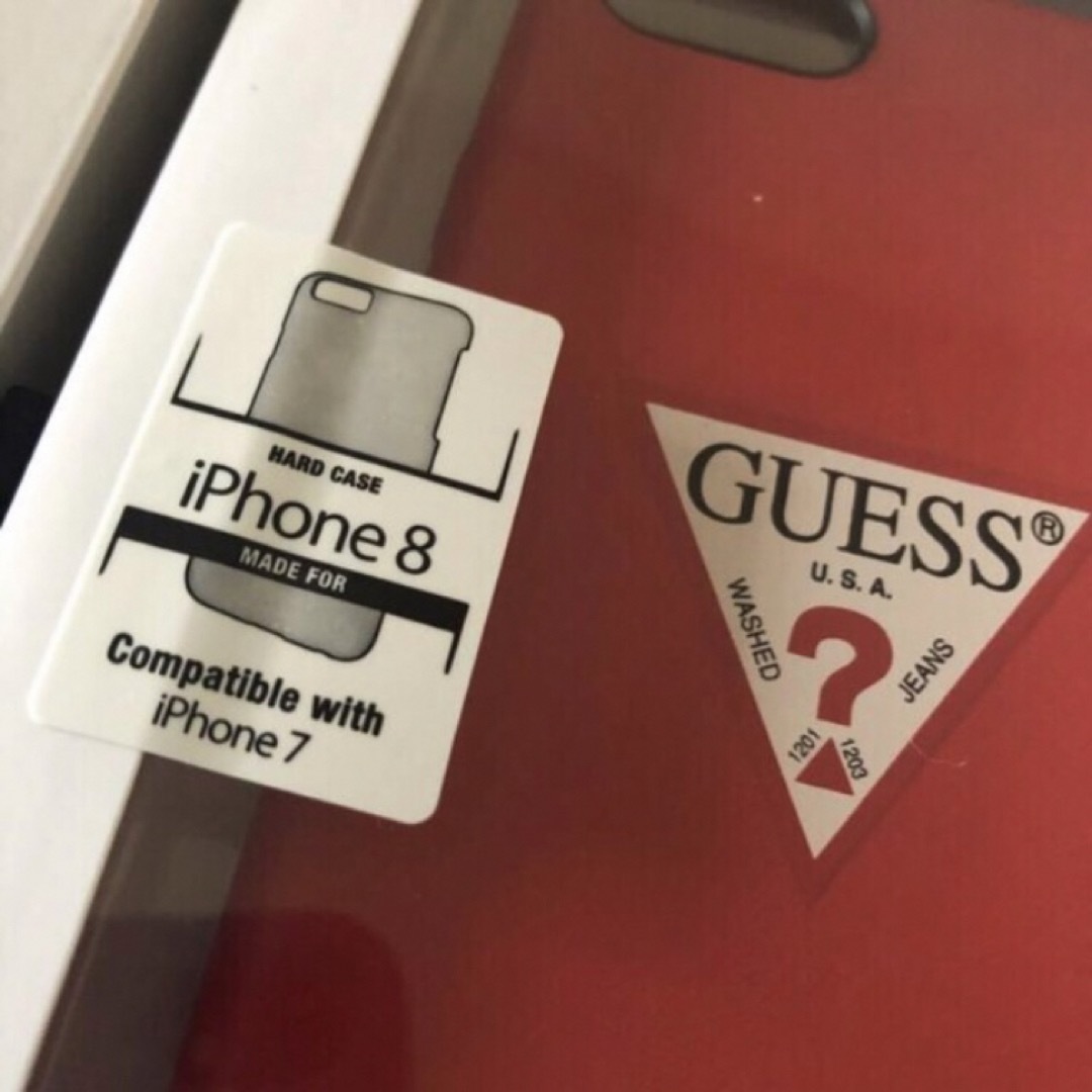 GUESS(ゲス)の新品未開封　guess iPhone7 iPhone8 ケース  スマホ/家電/カメラのスマホアクセサリー(iPhoneケース)の商品写真