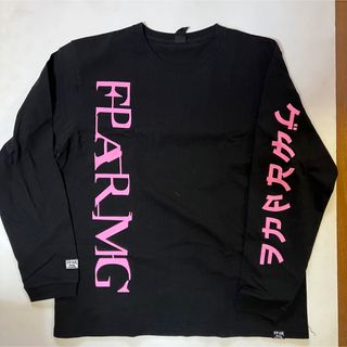 ダブルタップス(W)taps)のFPAR ロンT 黒　カタカナロゴ サイズ4(Tシャツ/カットソー(七分/長袖))