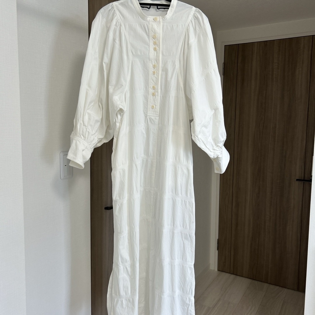 マチャット　ジャガードシャツドレス レディースのワンピース(ロングワンピース/マキシワンピース)の商品写真