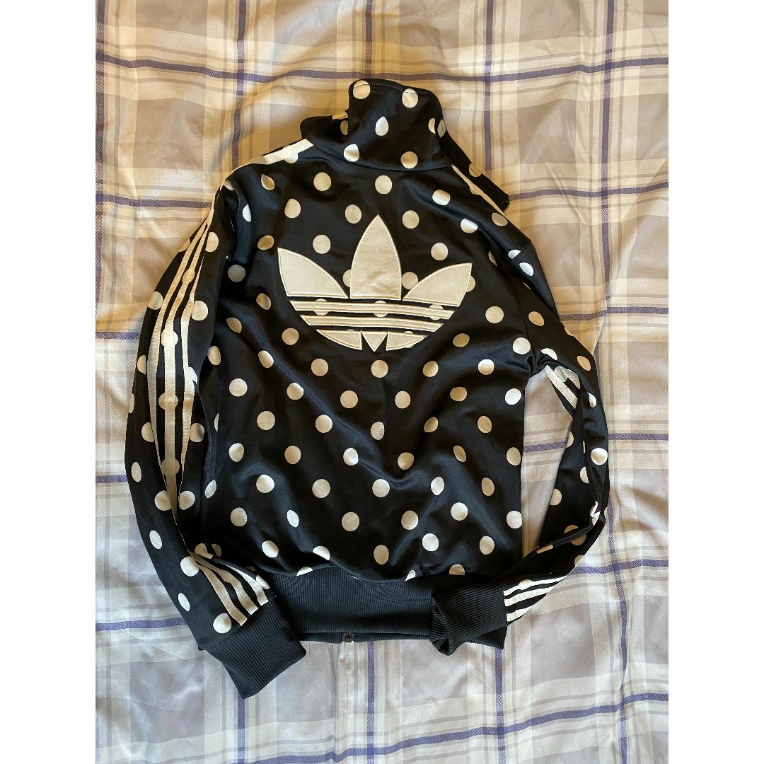 adidas(アディダス)のマドンナ着用★adidas 水玉ジャージドット限定品　レア　アディダスコラボ レディースのトップス(トレーナー/スウェット)の商品写真