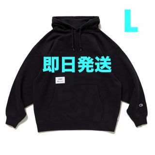 ダブルタップス(W)taps)のWtaps x Champion Academy Hooded / Black(パーカー)