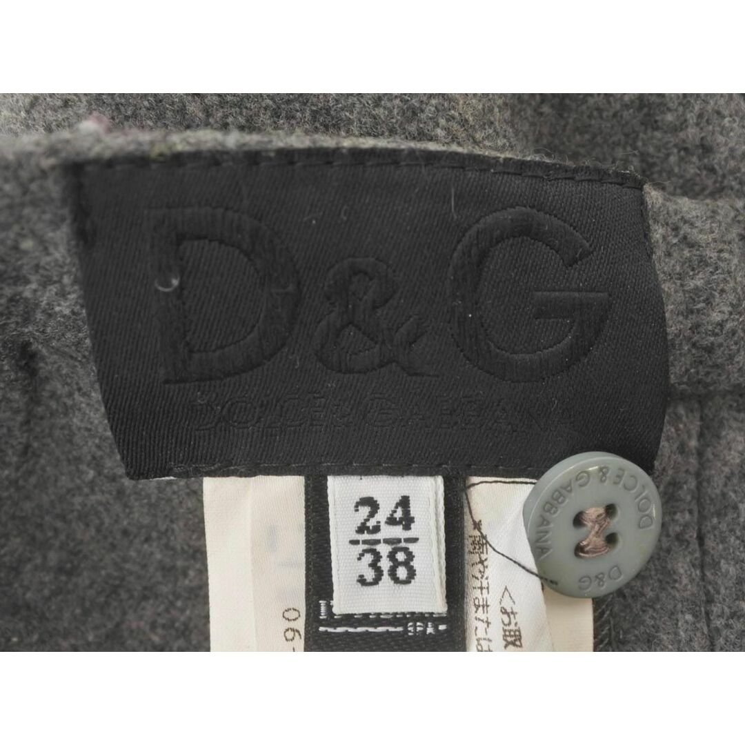 DOLCE&GABBANA(ドルチェアンドガッバーナ)のDolce&Gabbana ドルチェ＆ガッバーナ ウール混 刺繍 タイト スカート size38/グレー ◇■ レディース レディースのスカート(ロングスカート)の商品写真