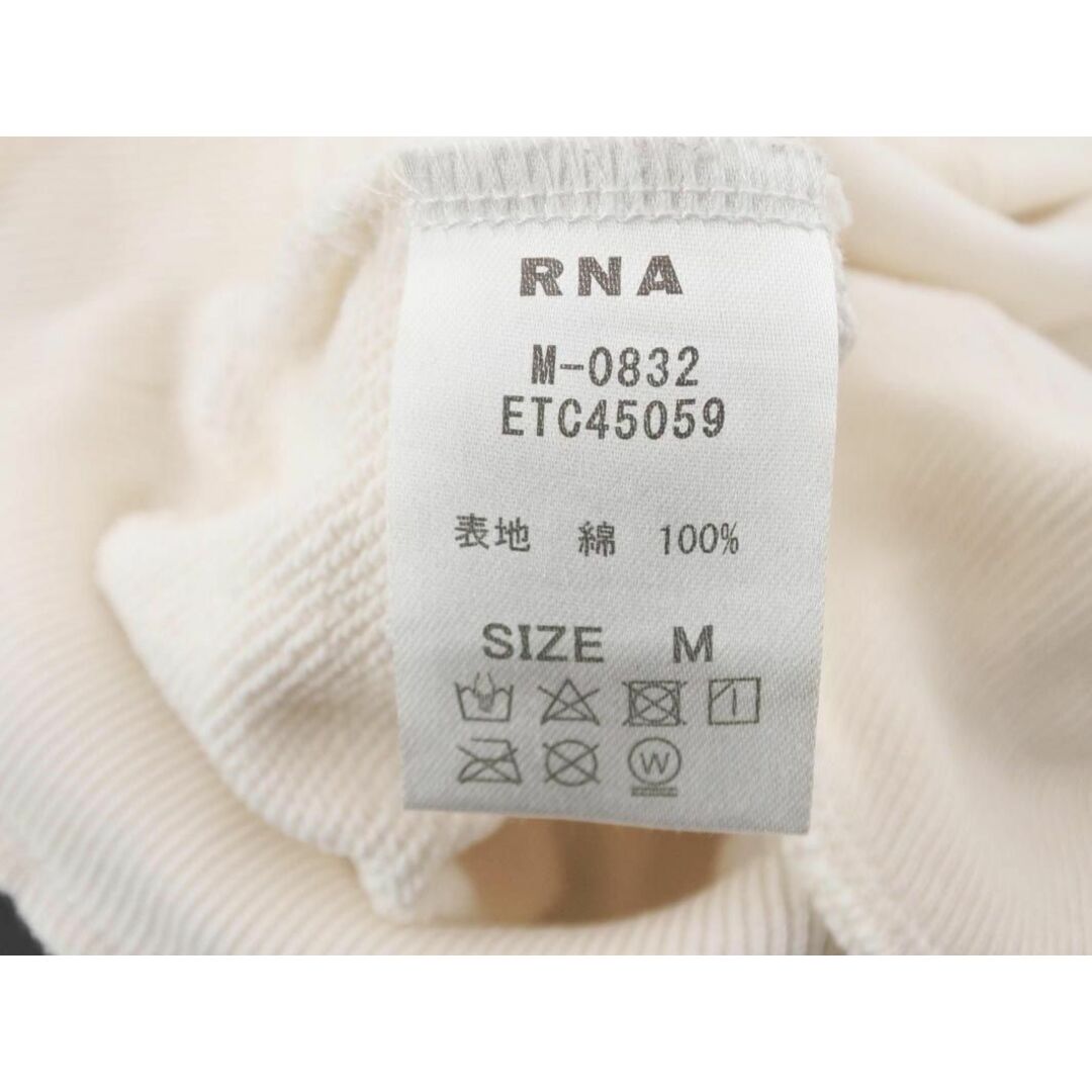 RNA(アールエヌエー)のRNA SLANG アールエヌエースラング プリント トレーナー スウェット sizeM/白 ◇■ レディース レディースのトップス(トレーナー/スウェット)の商品写真