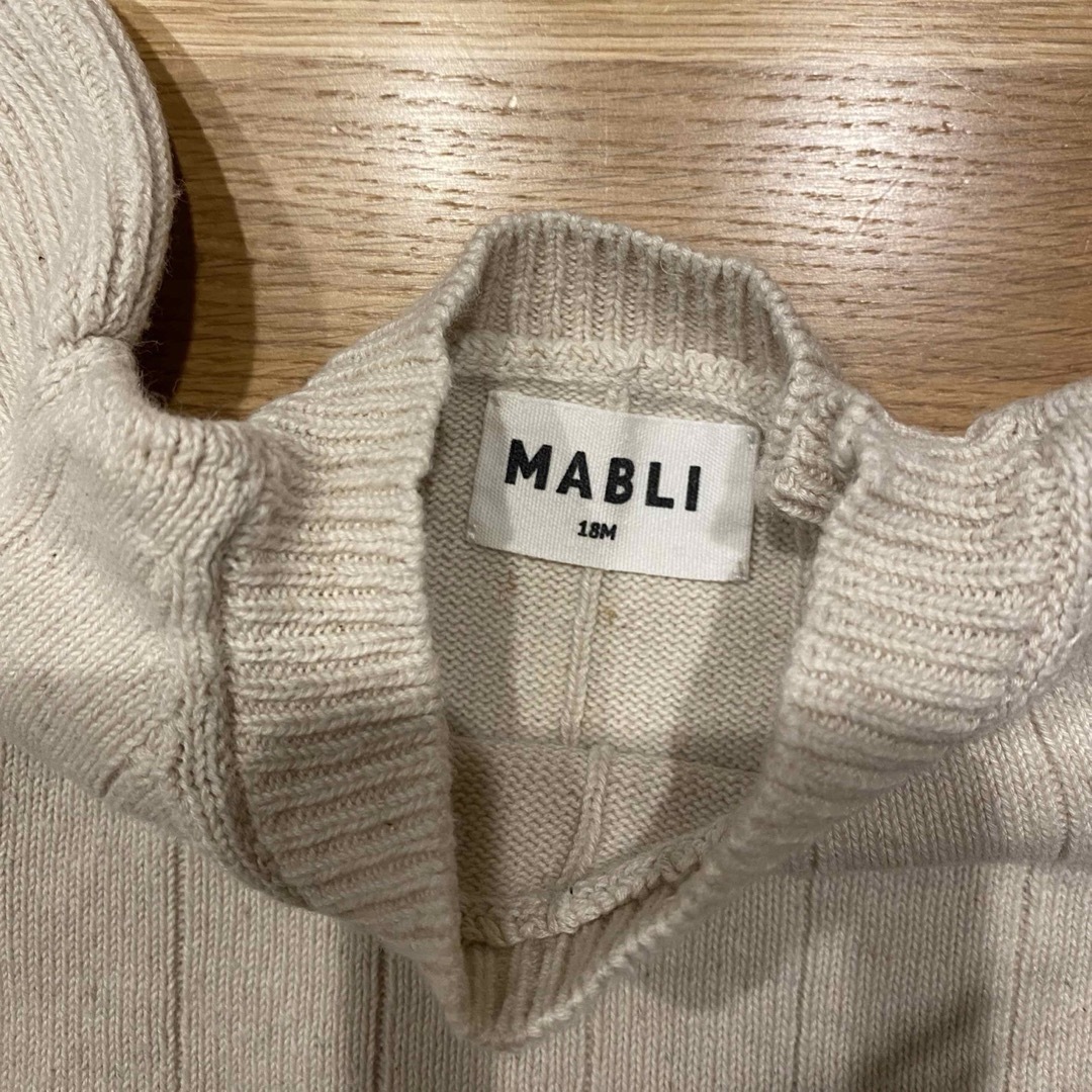 MABLI サマーニット　18m キッズ/ベビー/マタニティのベビー服(~85cm)(ニット/セーター)の商品写真