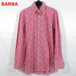 バルバ(BARBA)の【定番】バルバ　小花柄ＢＤシャツ　BARBA(シャツ)