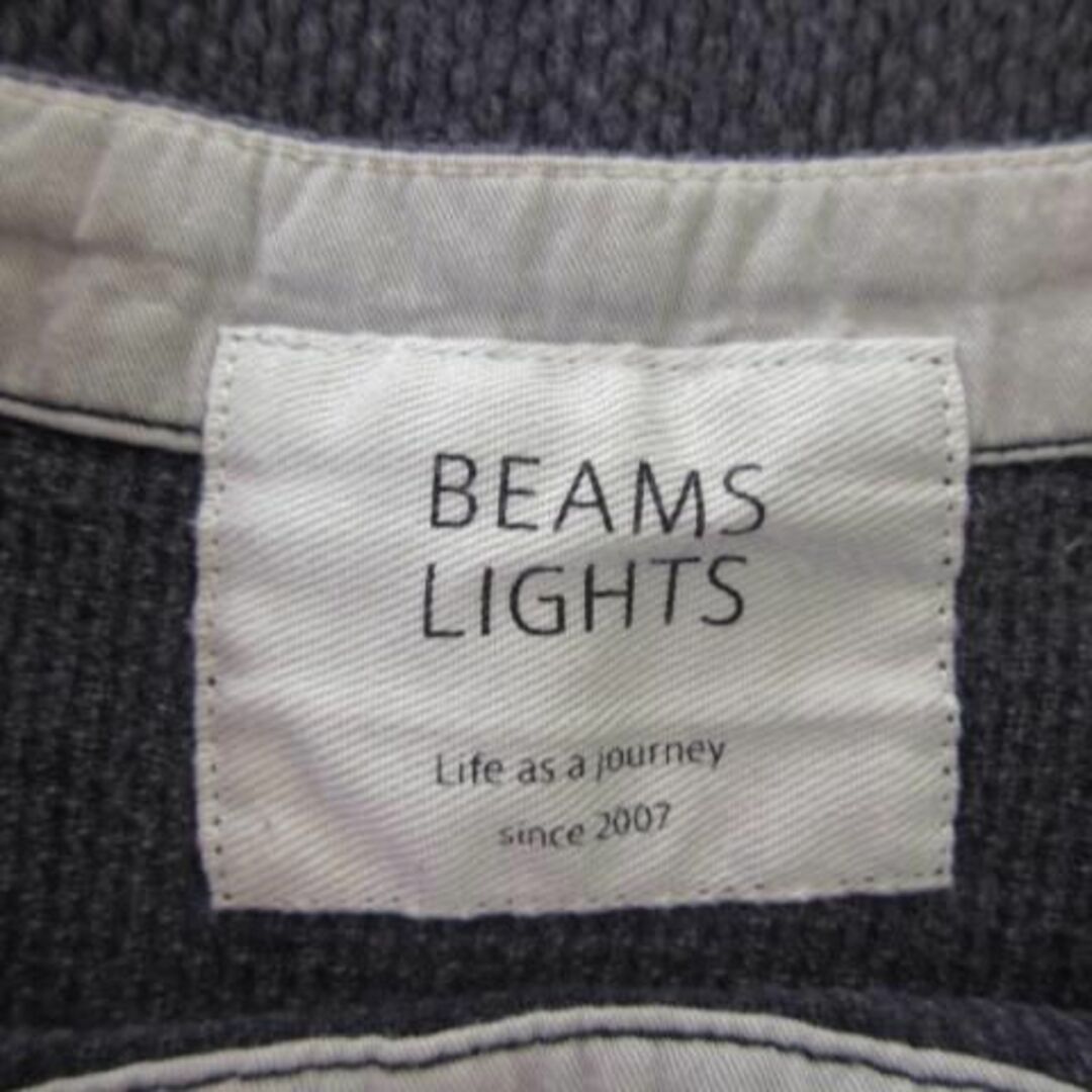 BEAMS LIGHTS(ビームスライツ)のビームスライツ カットソー ノースリーブ 38 グレー 210421YH4A レディースのトップス(カットソー(半袖/袖なし))の商品写真