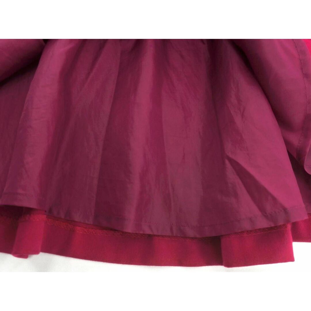 31 Sons de mode(トランテアンソンドゥモード)の31 Sons de mode トランテアンソンドゥモード ベルテッド フレア スカート size36/ピンク ■■ レディース レディースのスカート(ミニスカート)の商品写真