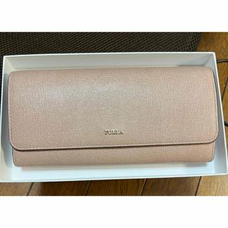 フルラ(Furla)のフルラ　長財布　ムーンストーン　ピンクベージュ(財布)