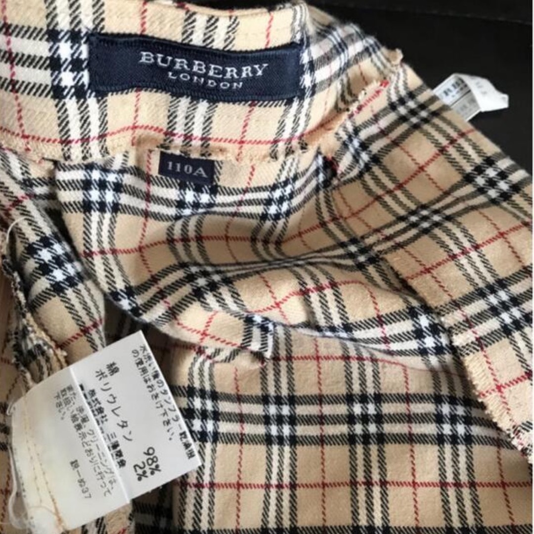 BURBERRY(バーバリー)のBURBERRY ミニスカ　110cm キッズ/ベビー/マタニティのキッズ服女の子用(90cm~)(スカート)の商品写真