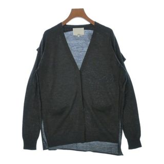 スリーワンフィリップリム(3.1 Phillip Lim)の3.1 Phillip Lim カーディガン S グレー 【古着】【中古】(カーディガン)