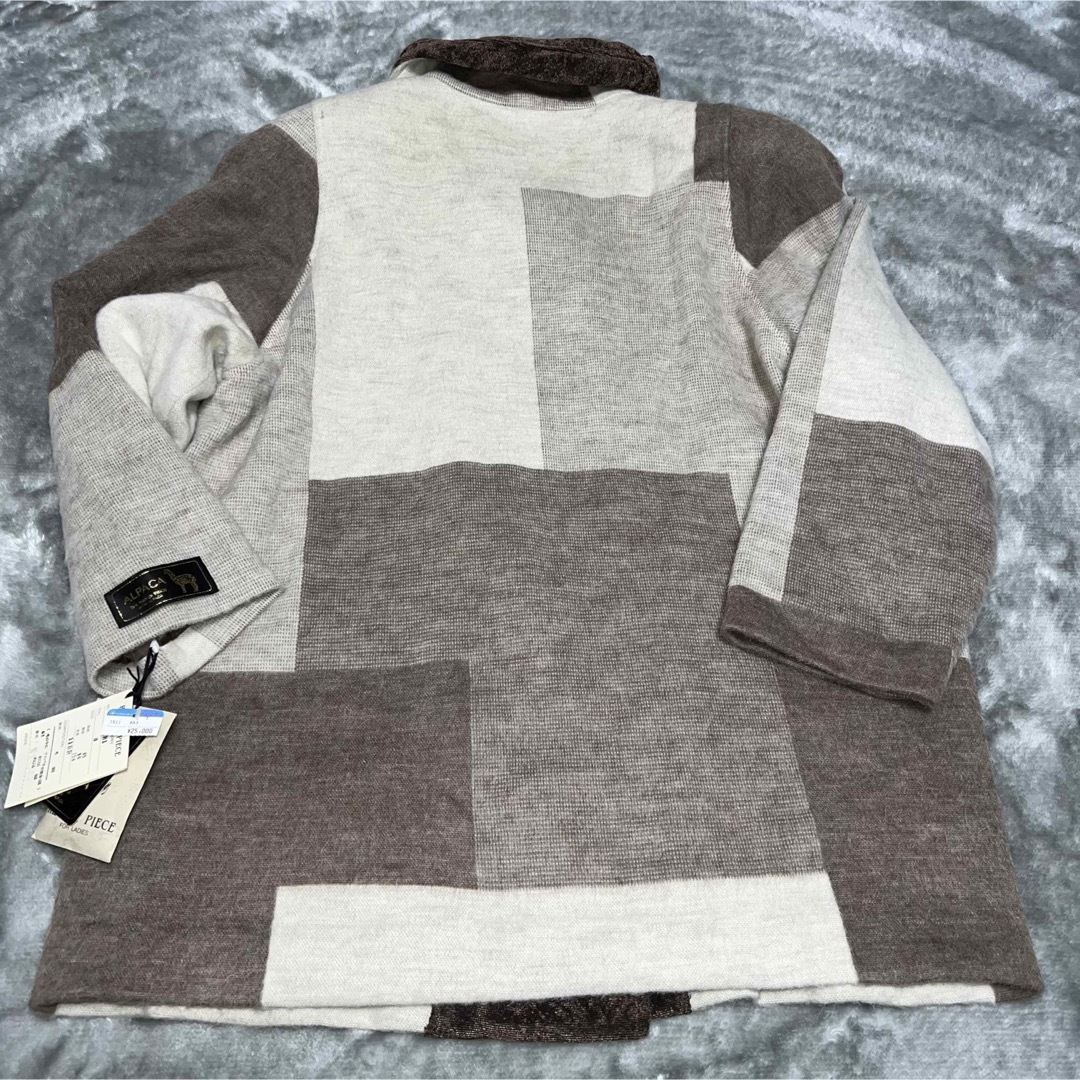 アルパカ100% コート　日本製　recent piece レディースのジャケット/アウター(その他)の商品写真