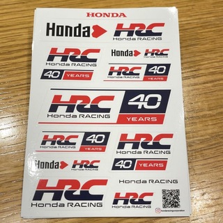 ホンダ - HRC 新ロゴ　ステッカーセット　ホンダレーシング