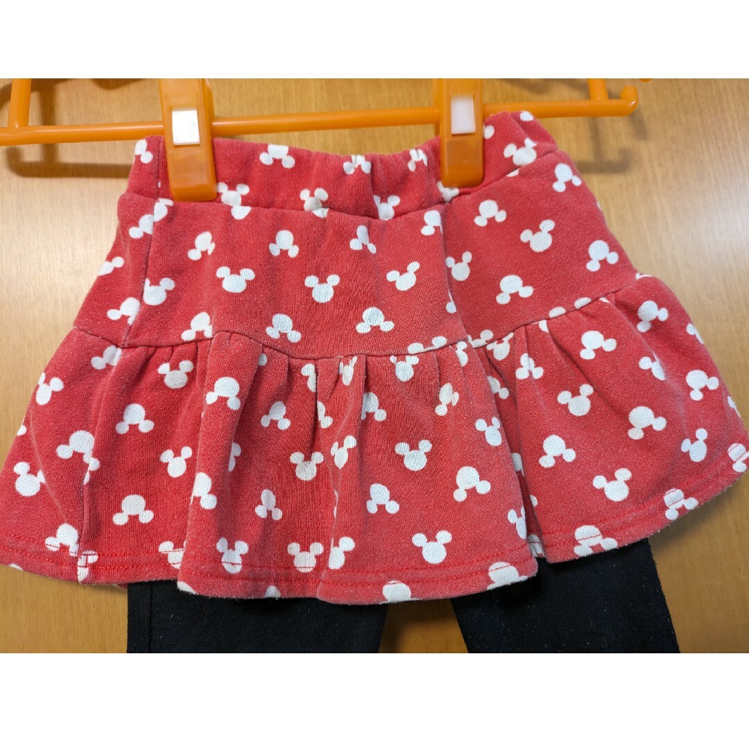 西松屋(ニシマツヤ)の95cmミニーちゃんスカッツ キッズ/ベビー/マタニティのキッズ服女の子用(90cm~)(スカート)の商品写真