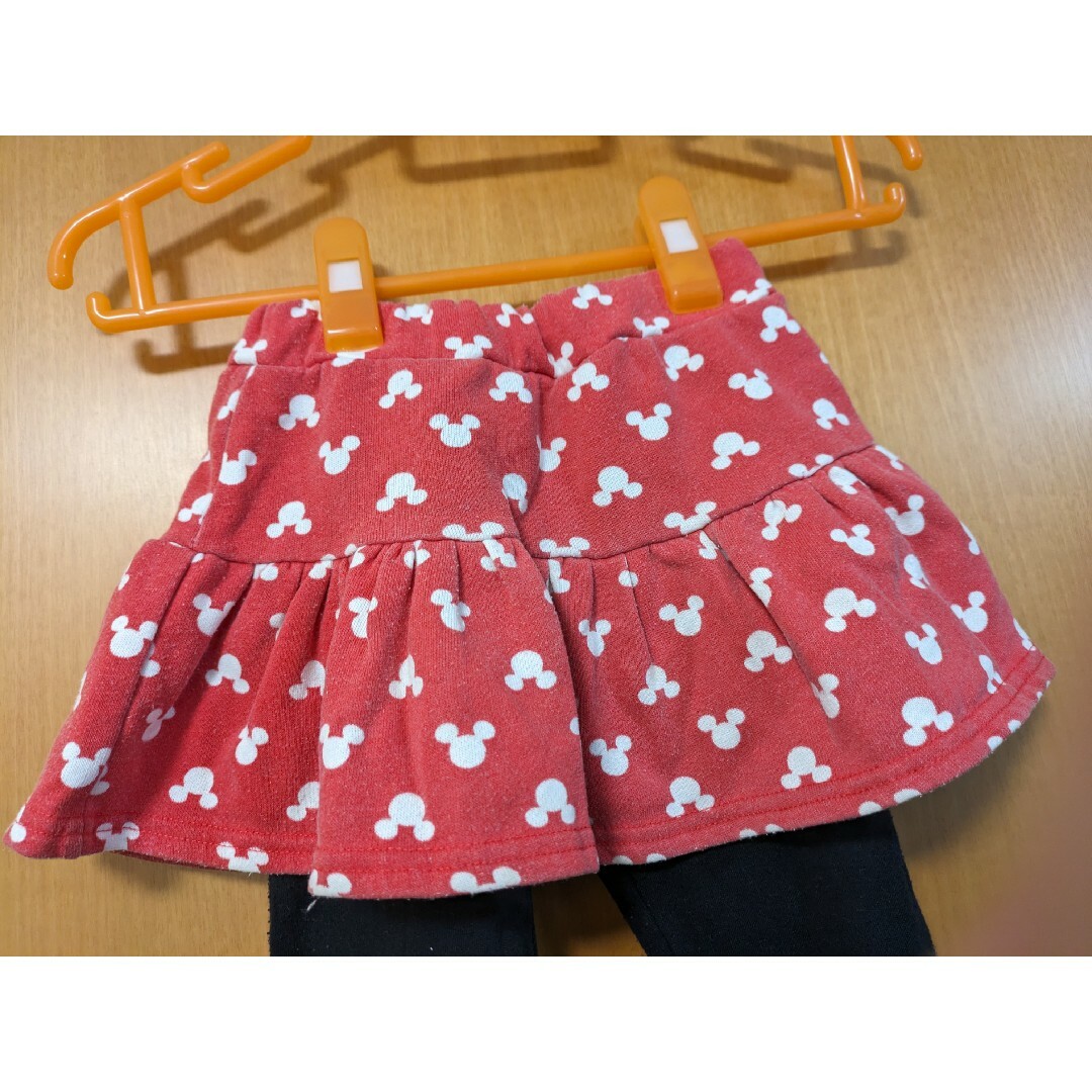 西松屋(ニシマツヤ)の95cmミニーちゃんスカッツ キッズ/ベビー/マタニティのキッズ服女の子用(90cm~)(スカート)の商品写真