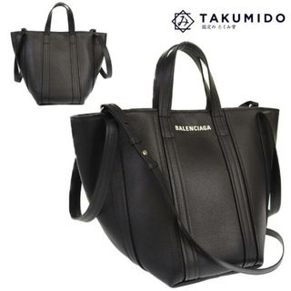 バレンシアガ(Balenciaga)のバレンシアガ ハンドバッグ トートバッグ エブリデイ スモール 672791 中古 ブラック レザー BALENCIAGA 【中古】 | 2WAY ショルダー バック 手提げカバン レディース ロゴ シンプル ファッション ブランド Aランク(ハンドバッグ)