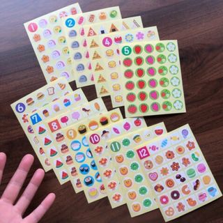 未使用 フレーベル館 キンダーブック しゅっせきシール 12枚(シール)