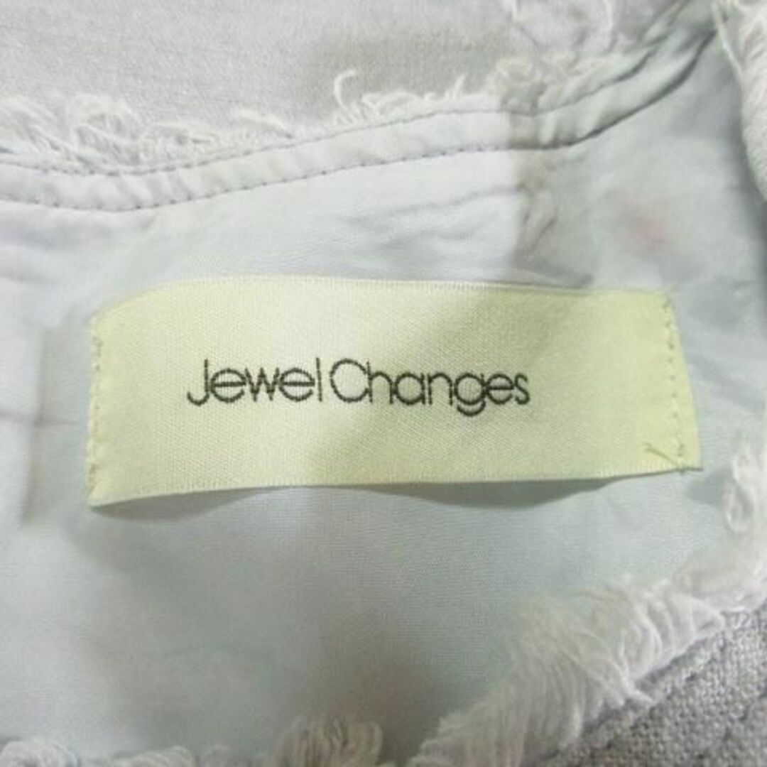 Jewel Changes(ジュエルチェンジズ)のジュエルチェンジズ ミニワンピース グレー 210401MN11A レディースのワンピース(ミニワンピース)の商品写真