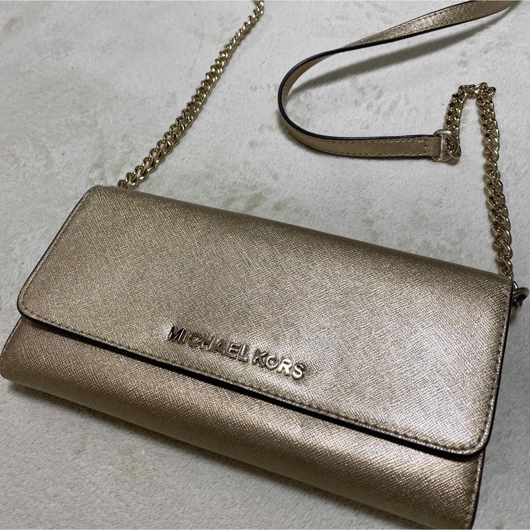 Michael Kors(マイケルコース)のMICHAEL KORS  ショルダーウォレット レディースのファッション小物(財布)の商品写真