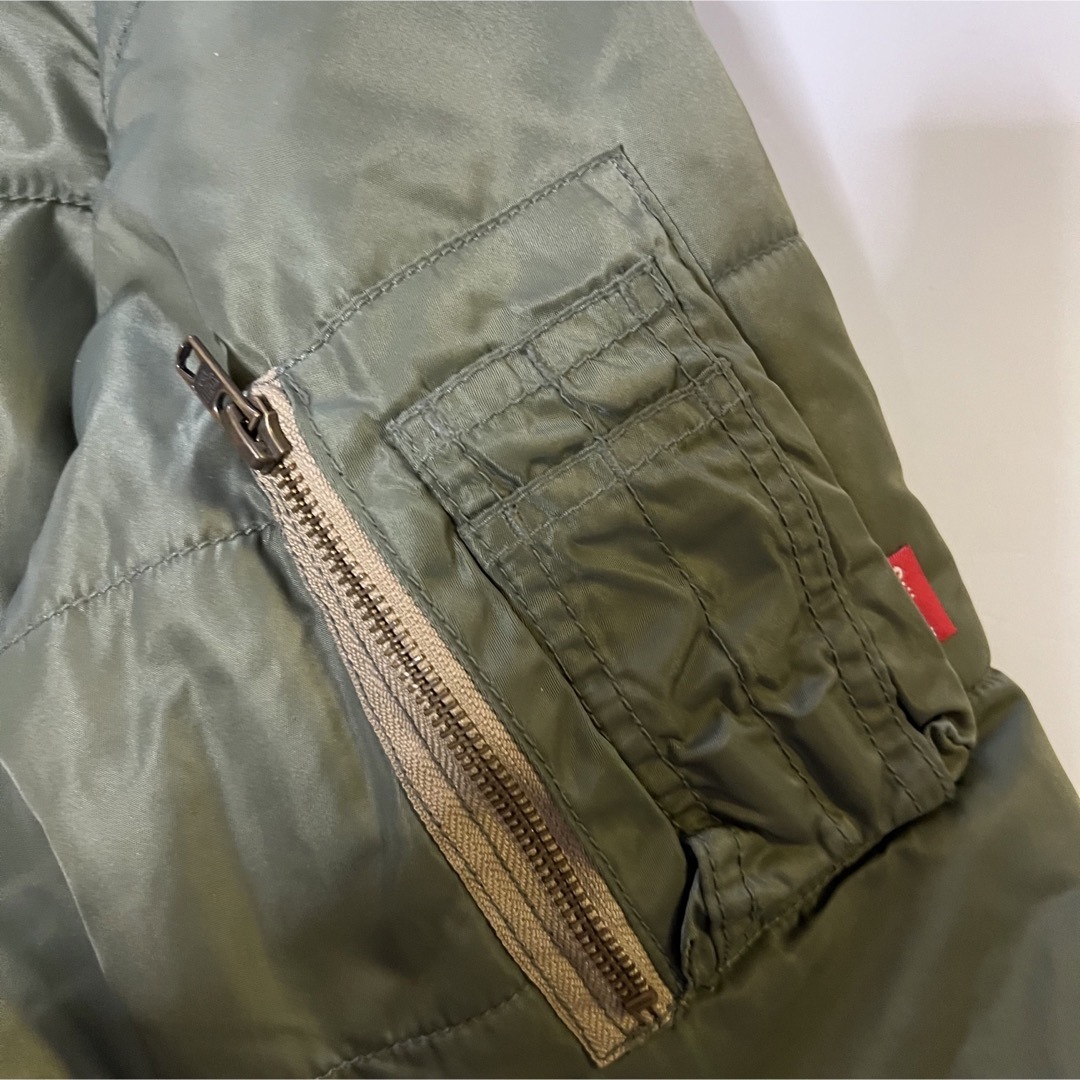 STUSSY(ステューシー)のstussy x schott MA-1 Puffy Jacket メンズのジャケット/アウター(フライトジャケット)の商品写真