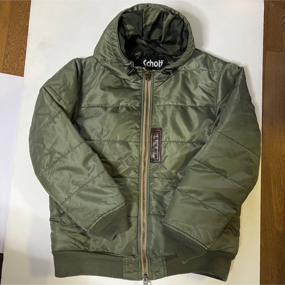 STUSSY(ステューシー)のstussy x schott MA-1 Puffy Jacket メンズのジャケット/アウター(フライトジャケット)の商品写真