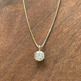 K18 0.668ct  ダイヤモンドネックレス(ネックレス)