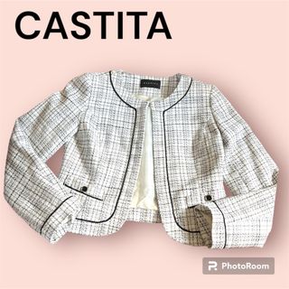 最終値下げCASTITAジャケット(ノーカラージャケット)