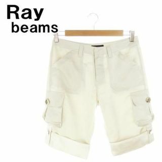 Ray BEAMS - レイビームス ハーフパンツ ショート ストーン 光沢 1 211021AH1A