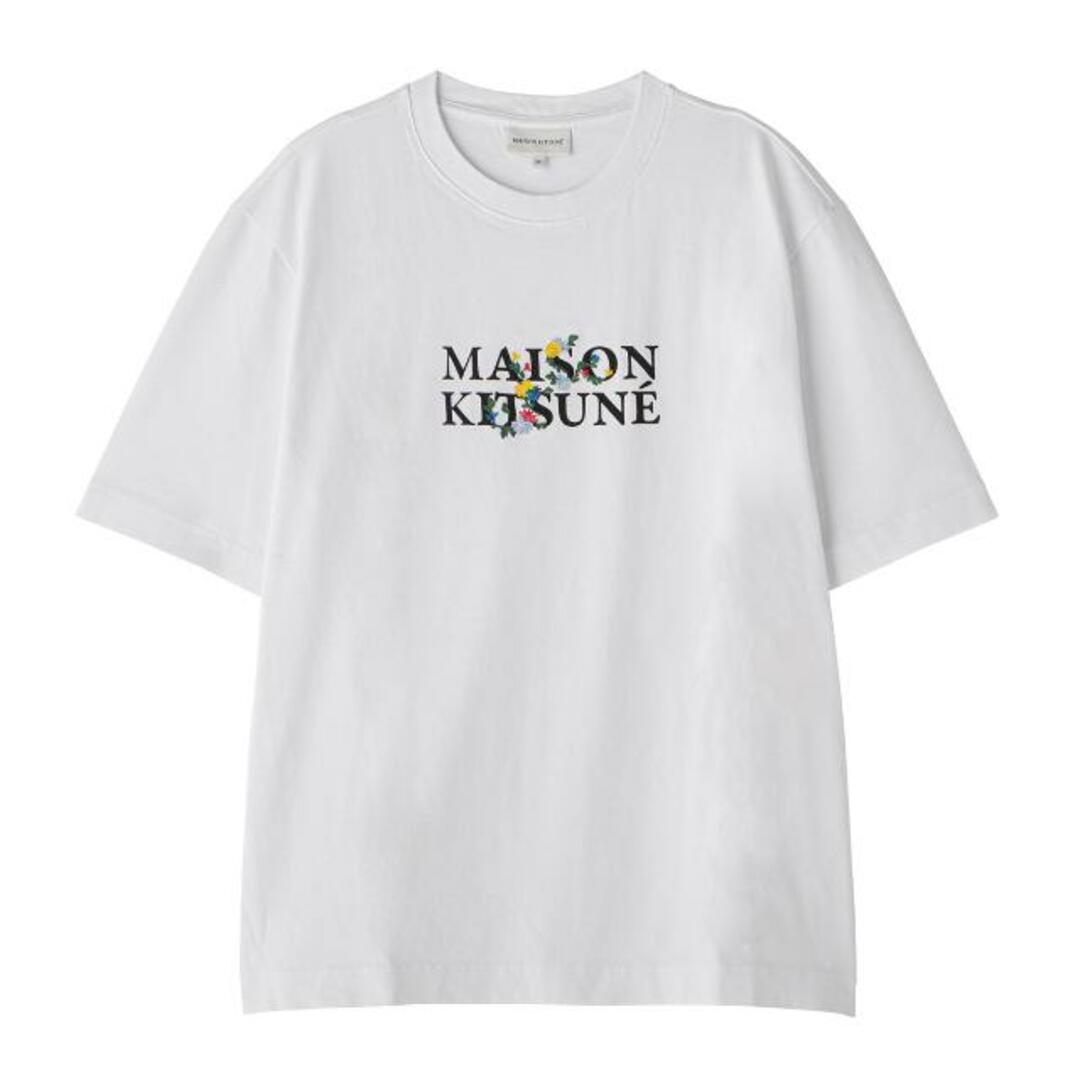MAISON KITSUNE'(メゾンキツネ)の新品 メゾン キツネ MAISON KITSUNE Tシャツ オーバーサイズ Tシャツ
 ネイビー WHITE L メンズのトップス(Tシャツ/カットソー(半袖/袖なし))の商品写真