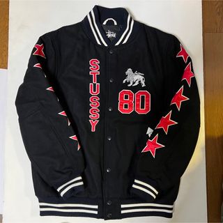 STUSSY - 90s STUSSY BIG4 スタジャン M MADE IN USAの通販 by STUSSY - 90s STUSSY BIG4 スタジャン M MADE IN USAの通販 by
