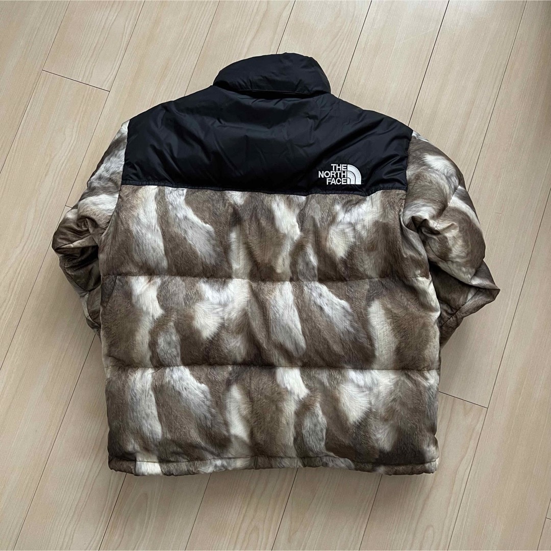 Supreme(シュプリーム)のSupreme Fur Print Nuptse Jacket L メンズのジャケット/アウター(ダウンジャケット)の商品写真