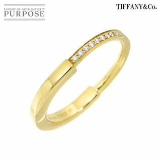ティファニー(Tiffany & Co.)のティファニー TIFFANY&CO. ロック 19号 リング ダイヤ 0.16ct K18 YG イエローゴールド 750 指輪 VLP 90214165(リング(指輪))