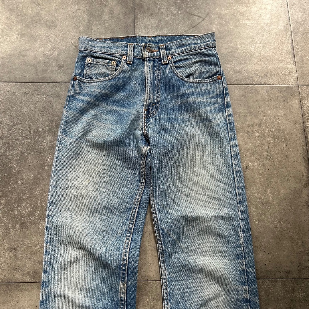 Levi's(リーバイス)の90s リーバイス505 USA製 28×34 ヒゲ/タテ落ち メンズのパンツ(デニム/ジーンズ)の商品写真