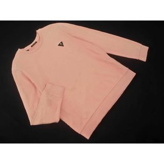 ゲス(GUESS)のGUESS ゲス ワッペン トレーナー スウェット sizeL/ピンク ◇■ メンズ(スウェット)