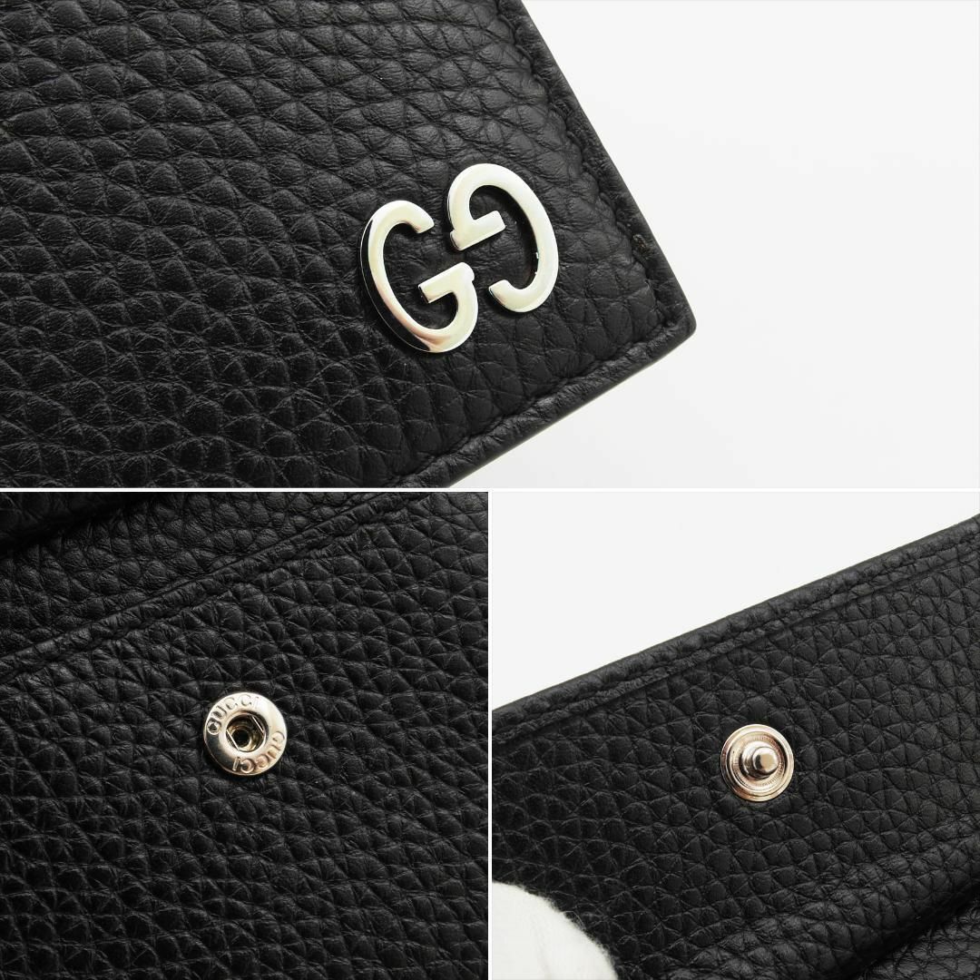 Gucci(グッチ)のほぼ未使用✨ グッチ ドリアン 二つ折り財布 ブラック (057) メンズのファッション小物(折り財布)の商品写真