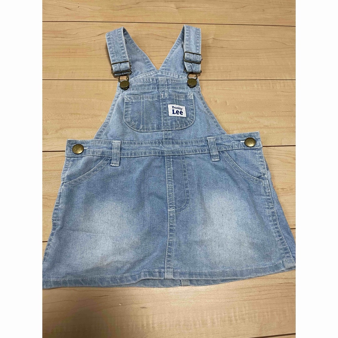 Lee(リー)の⭐︎専用⭐︎Leeジャンパースカート　95 キッズ/ベビー/マタニティのキッズ服女の子用(90cm~)(スカート)の商品写真