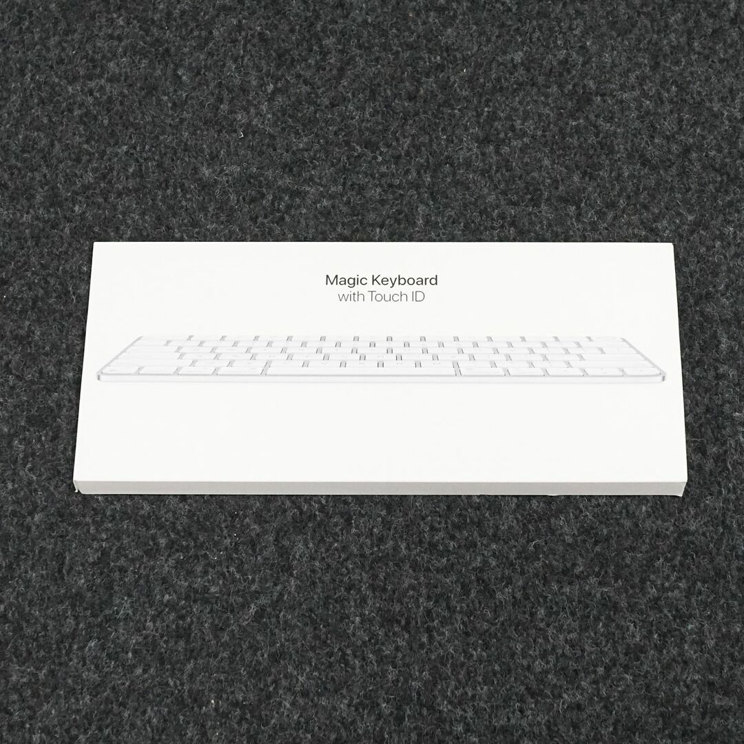 Apple(アップル)のApple シリコン搭載 Macモデル用 Touch ID搭載 Magic Keyboard 新品 未開封 未使用品 MK293J/A A2449 日本語（JIS）キーボード S V0018 スマホ/家電/カメラのPC/タブレット(その他)の商品写真