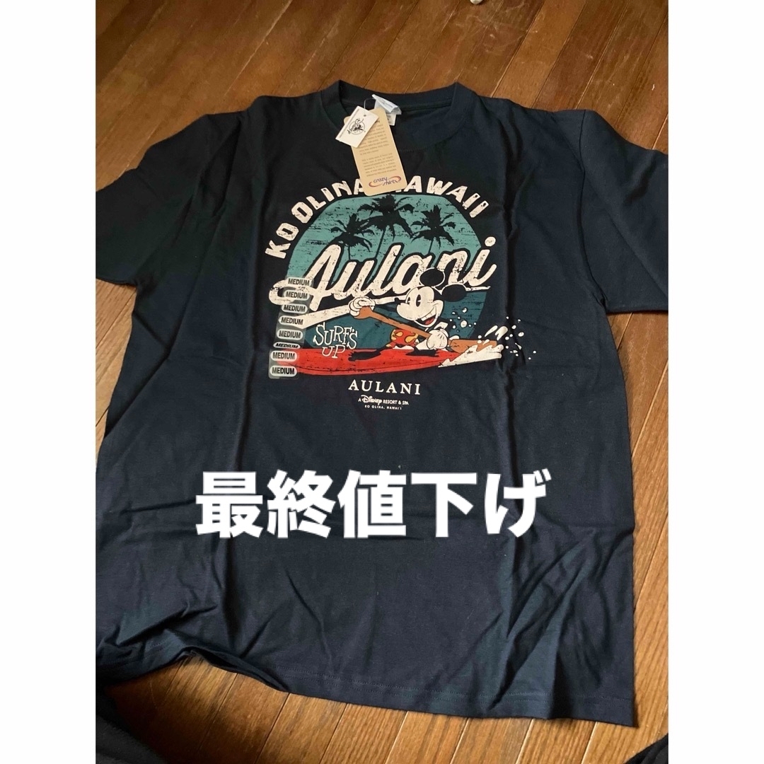 Disney(ディズニー)のAULANI ディズニーTシャツ　新品 キッズ/ベビー/マタニティのキッズ服男の子用(90cm~)(Tシャツ/カットソー)の商品写真