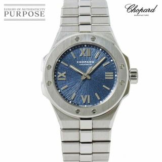 ショパール(Chopard)のショパール Chopard アルパイン イーグル 33 298617-3001 レディース 腕時計 ブルー 文字盤 裏スケルトン 自動巻き Alpine Eagle VLP 90221786(腕時計)