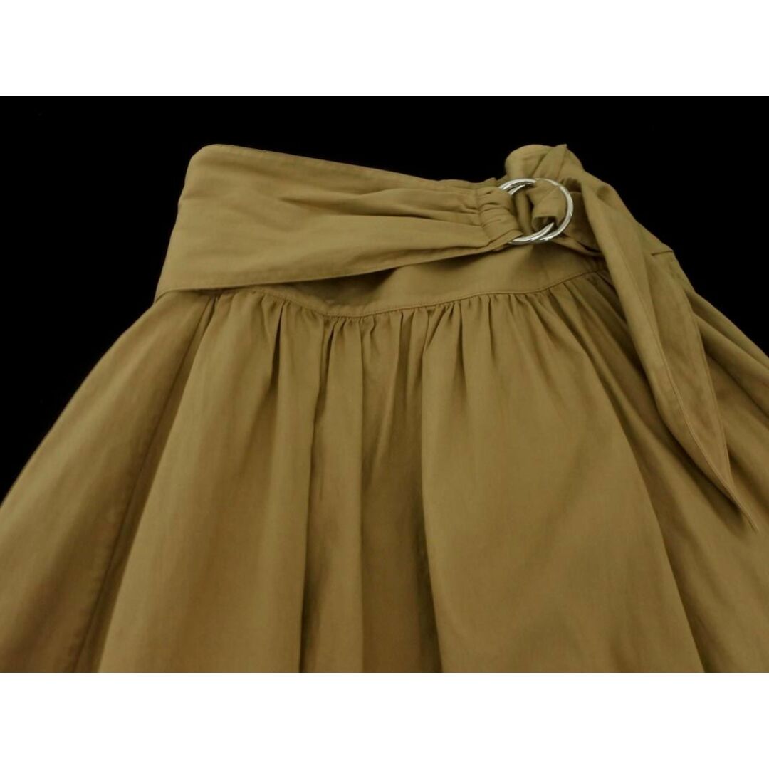 ef-de(エフデ)のef-de エフデ ベルト フレア スカート size7/ベージュ ■■ レディース レディースのスカート(ロングスカート)の商品写真