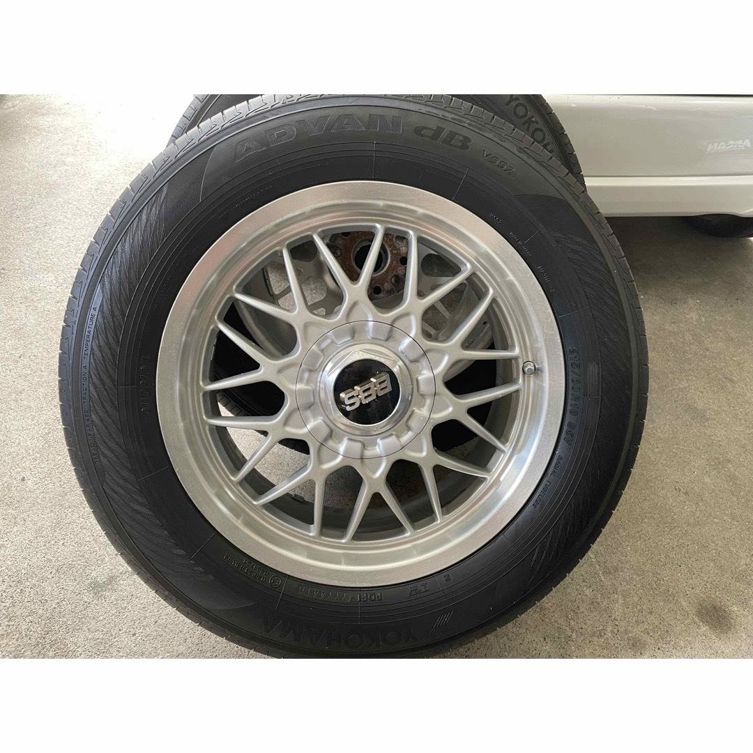 BBS(ビービーエス)の人気のBBS  トヨタ純正サイズ　215/60R16 バリ山 自動車/バイクの自動車(タイヤ・ホイールセット)の商品写真