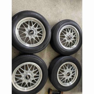 ビービーエス(BBS)の人気のBBS  トヨタ純正サイズ　215/60R16 バリ山(タイヤ・ホイールセット)