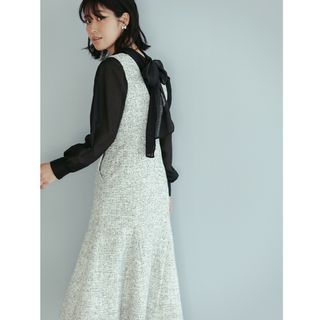 ZARA WOMAN ルーズフィット パッチワーク ロングシャツトップス