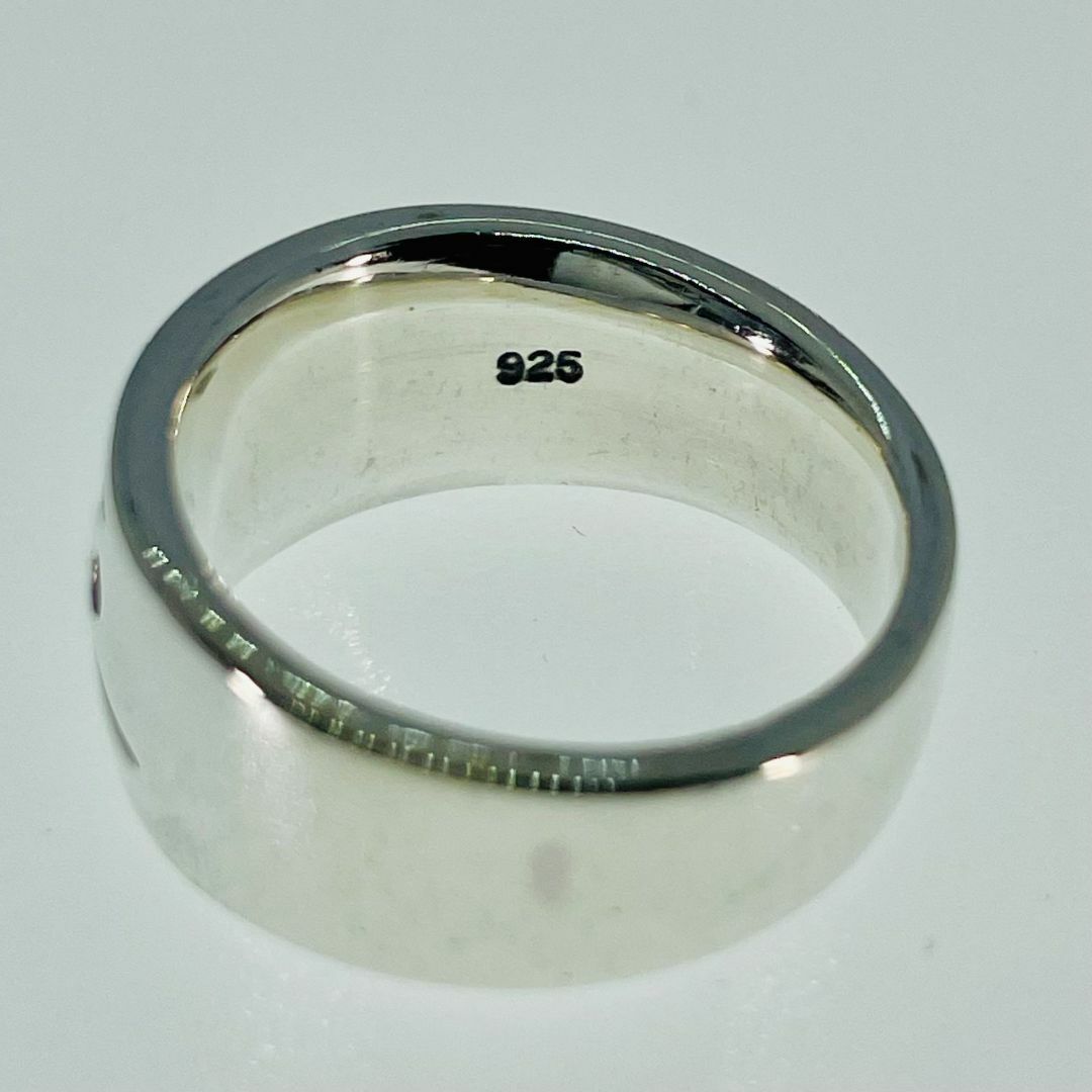 梵字 シルバー リング 925刻印 美品 10.5号 メンズのアクセサリー(リング(指輪))の商品写真
