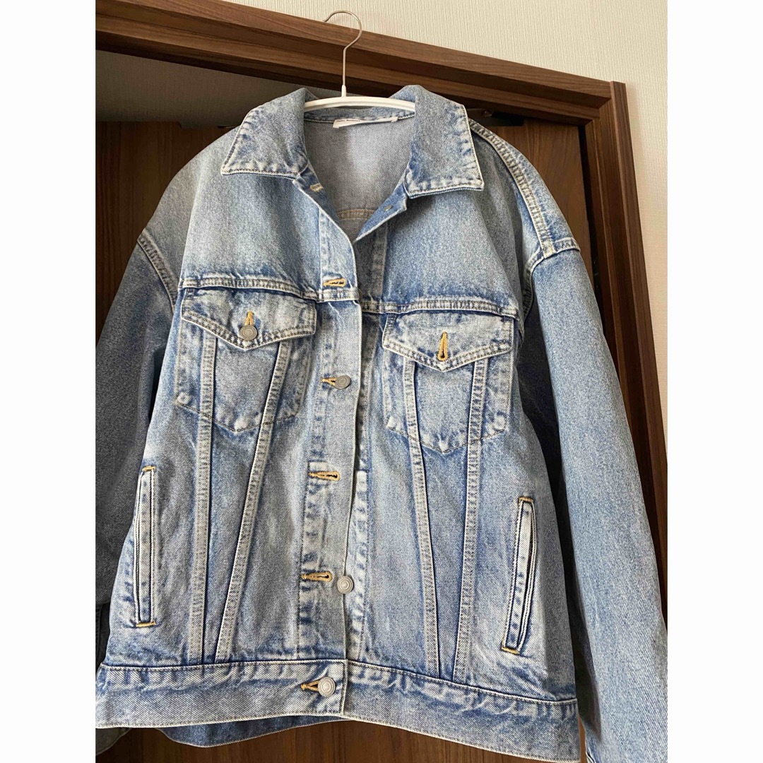 L'Appartement DEUXIEME CLASSE(アパルトモンドゥーズィエムクラス)の美品 L'Appartement Boys denim Jacket レディースのジャケット/アウター(Gジャン/デニムジャケット)の商品写真