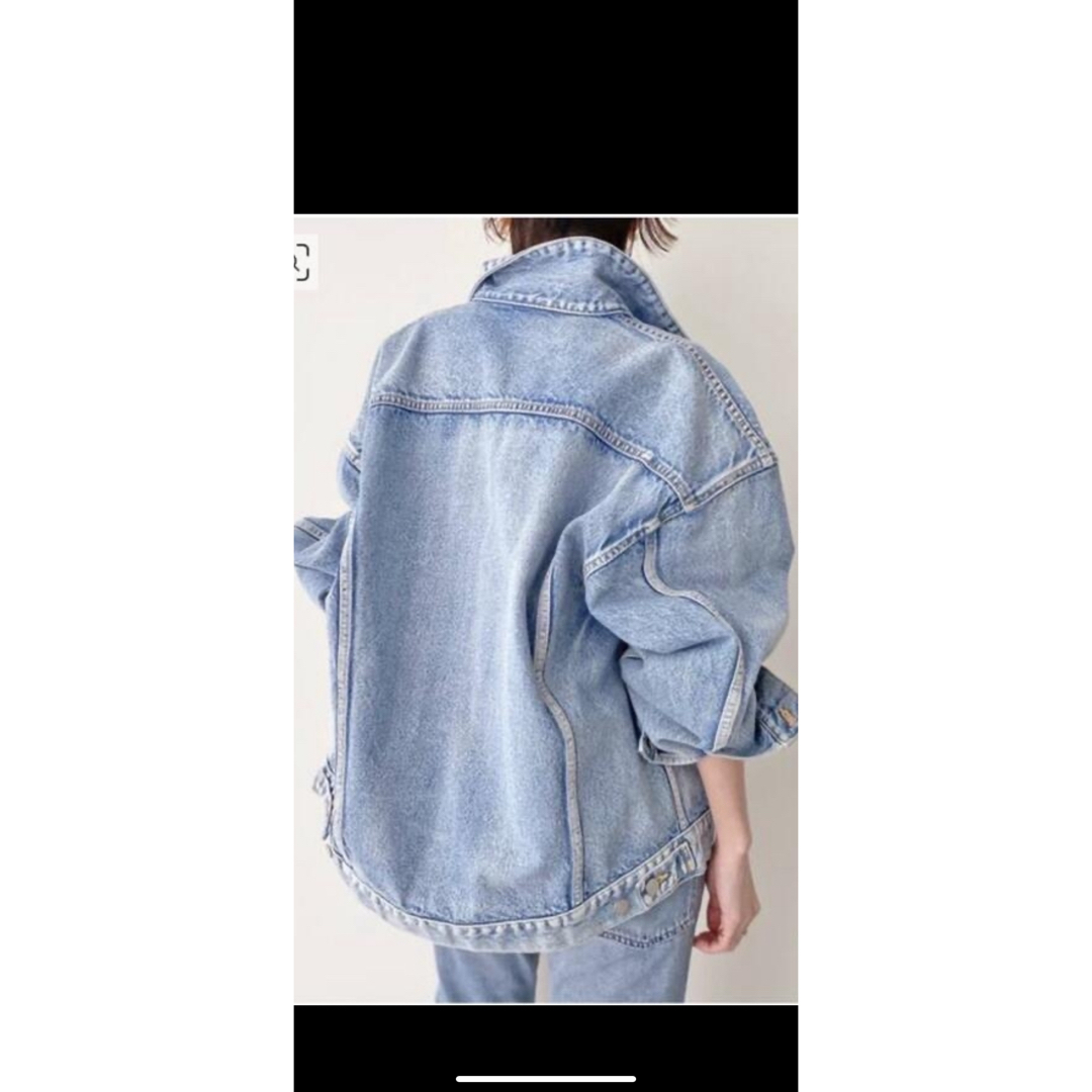 L'Appartement DEUXIEME CLASSE(アパルトモンドゥーズィエムクラス)の美品 L'Appartement Boys denim Jacket レディースのジャケット/アウター(Gジャン/デニムジャケット)の商品写真