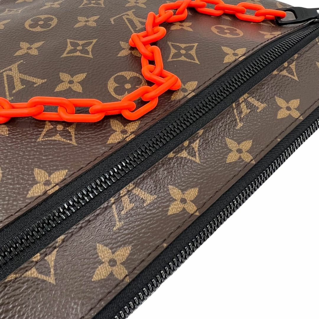 LOUIS VUITTON(ルイヴィトン)のルイ ヴィトン LOUIS VUITTON ポシェット A4 ヴァージルアブロー クラッチバッグ モノグラム ソーラーレイ ブラウン オレンジ 茶 M44484 TN0149 メンズ メンズのバッグ(セカンドバッグ/クラッチバッグ)の商品写真